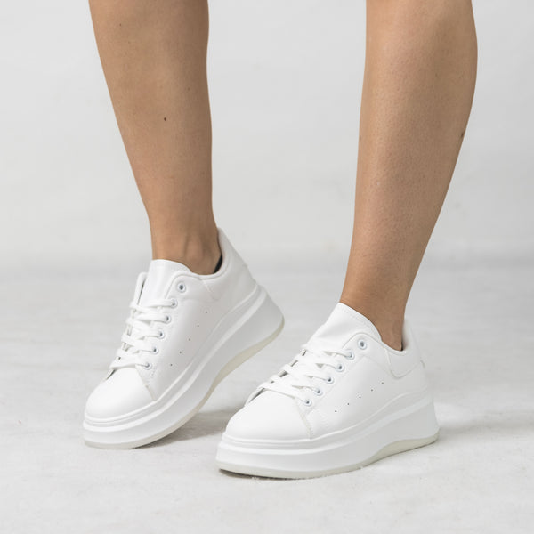 Sneakers Ecopelle Bianca