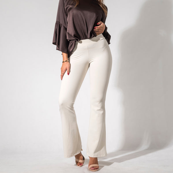 34573V - Pantalone A Zampa Vita Elastica