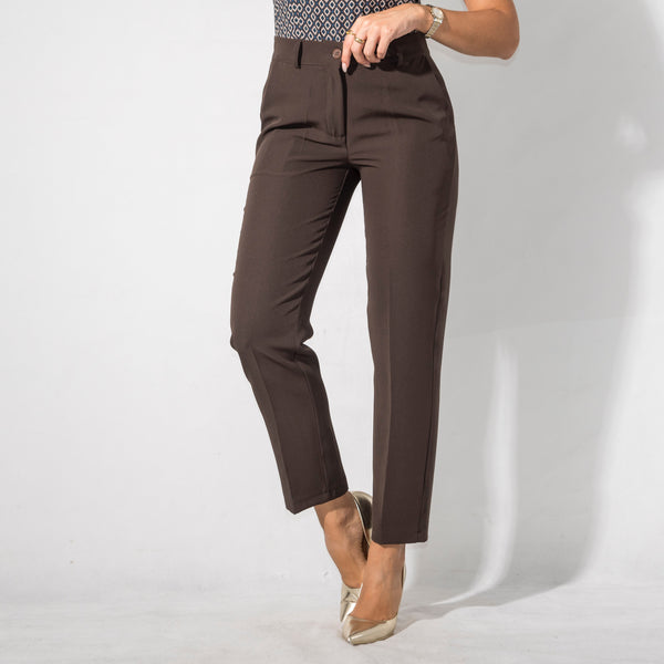 3499709 - Pantalone Slim Alla Caviglia