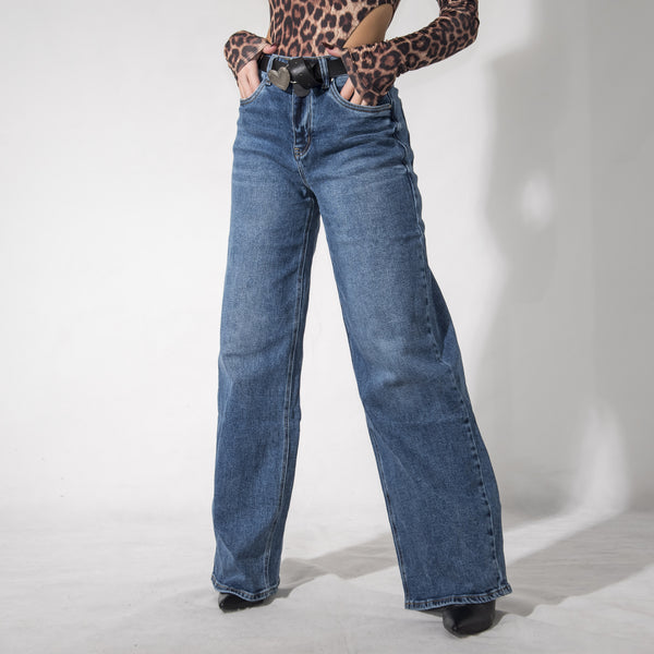 SJ1449V - Jeans Baggy Elasticizzato