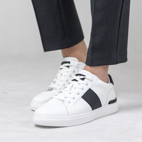 Sneakers In Ecopelle Bicolor