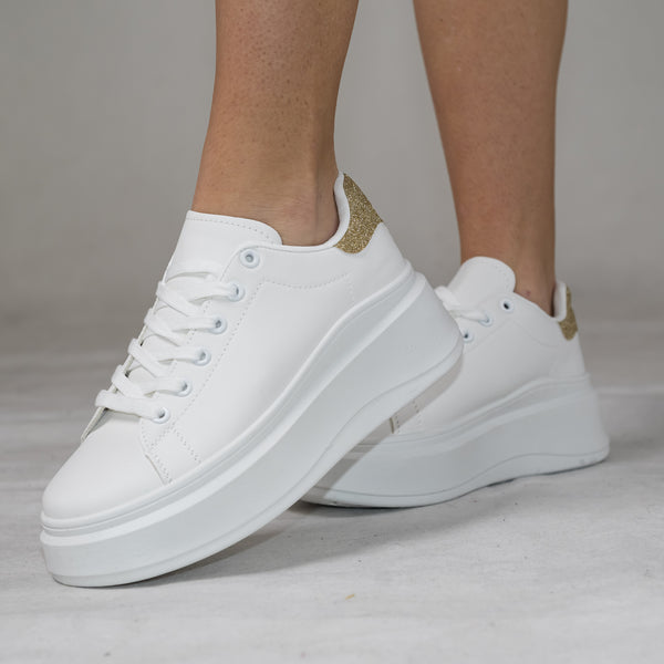 Sneakers Con Inserto In Lurex